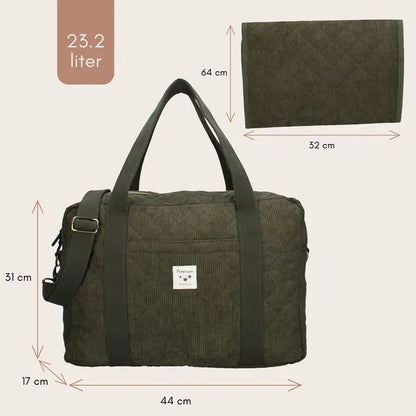 Diaper bag Kidzroom Care Milan, Green