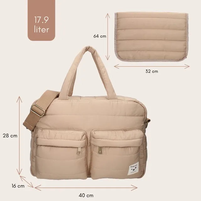 Diaper bag Kidzroom Care Vienna, Beige