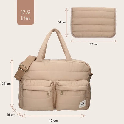Diaper bag Kidzroom Care Vienna, Beige