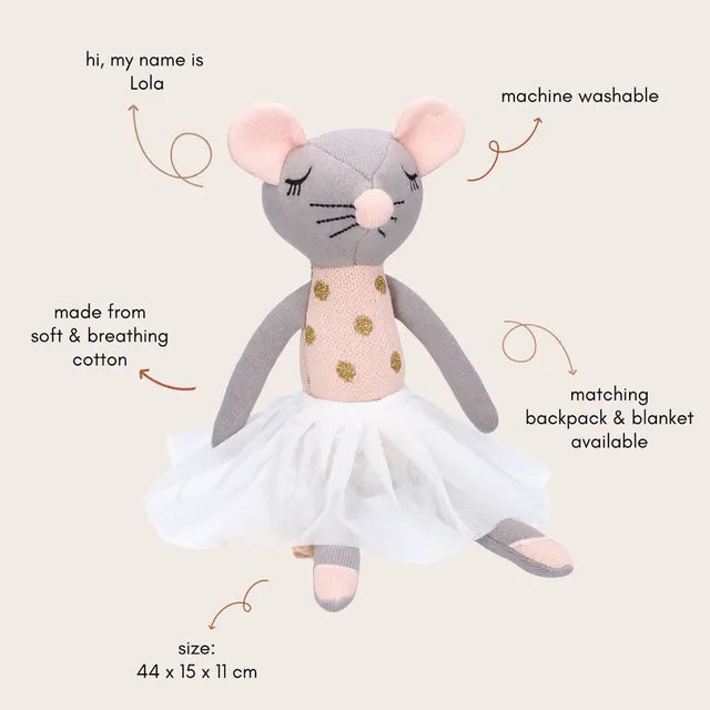 Soft Toy Lola the Mouse