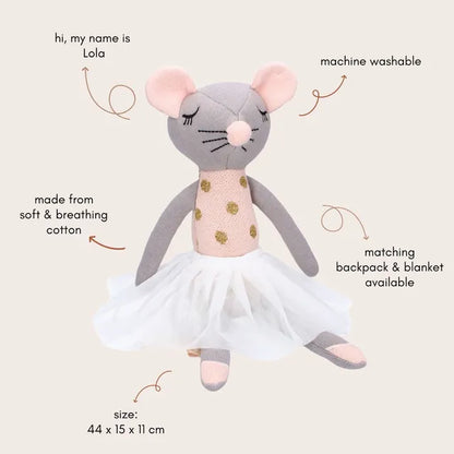 Soft Toy Lola the Mouse