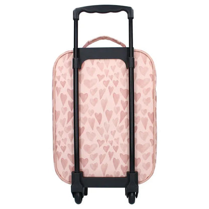 Trolley suitcase Kidzroom Pink Hearts