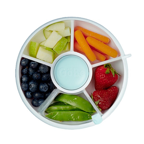 Kids Baby Spinner Meal & Snack Box - Blue