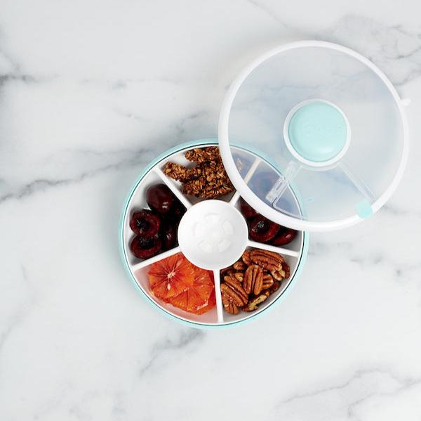 Kids Baby Spinner Meal & Snack Box - Blue