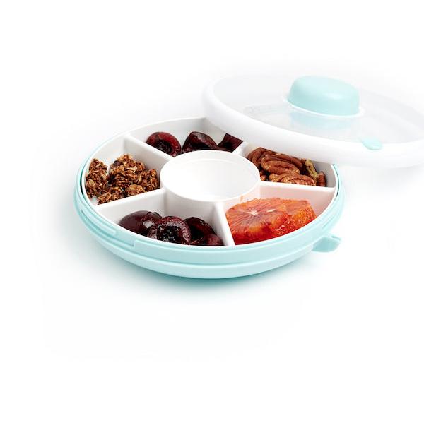 Kids Baby Spinner Meal & Snack Box - Blue