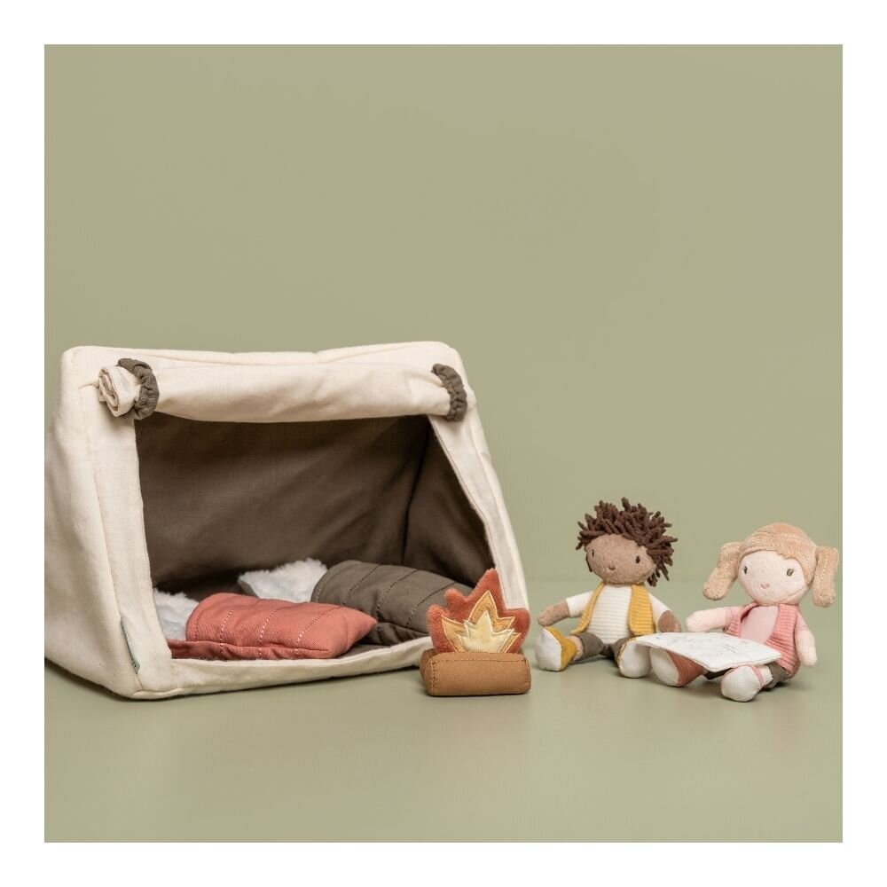 Jake & Anna Doll Camping Playset