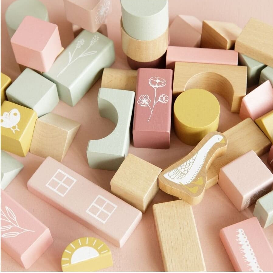 Building Blocks Pink