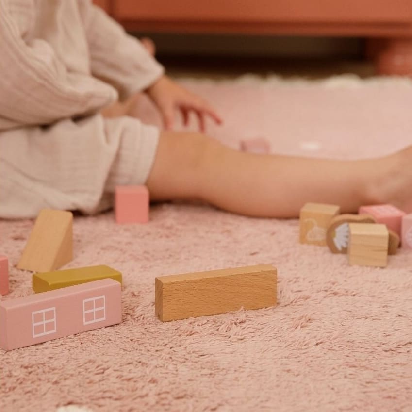 Building Blocks Pink