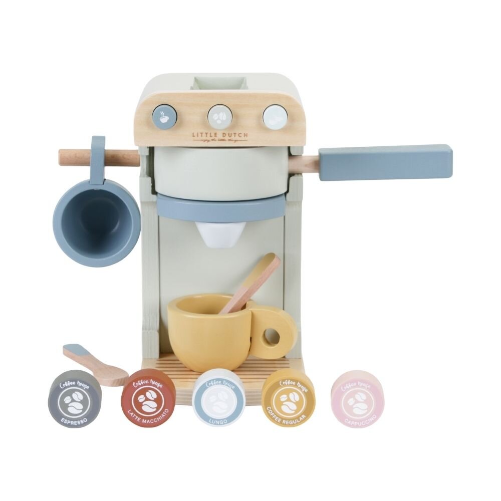 Wooden Coffee Machine