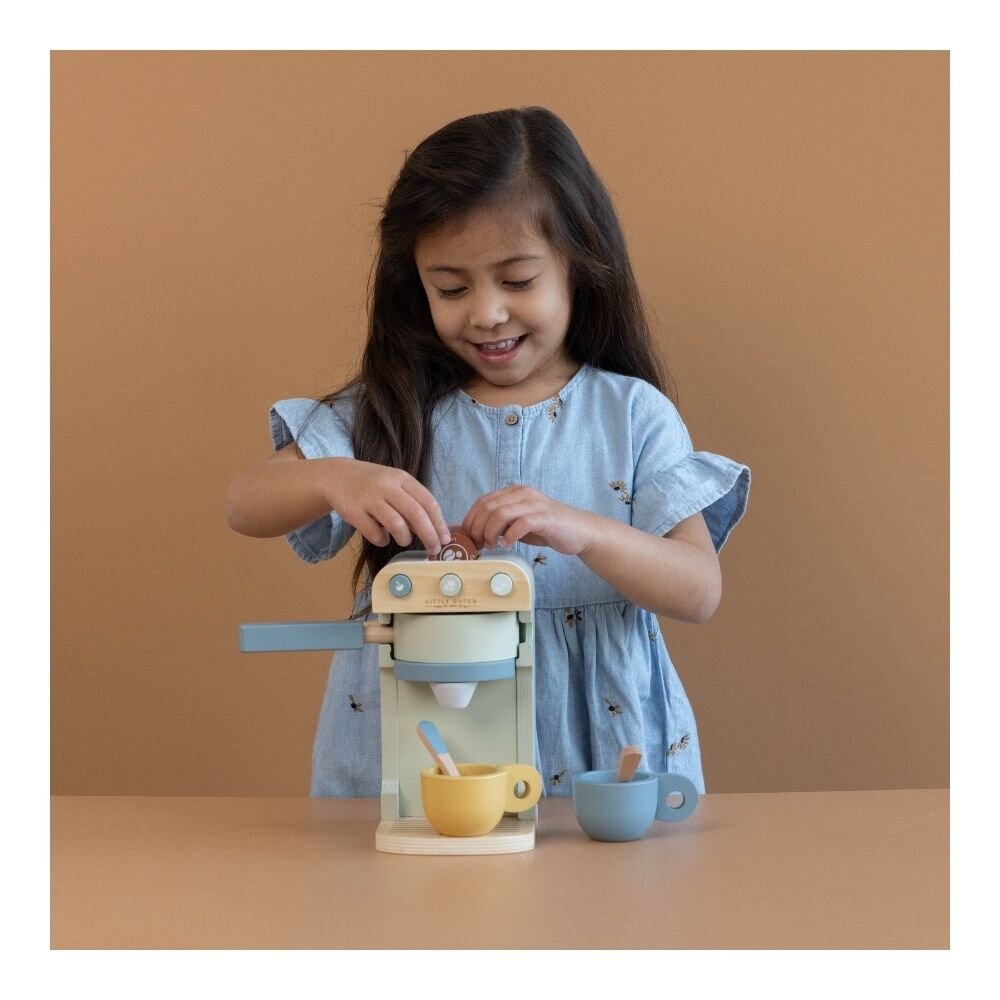 Wooden Coffee Machine