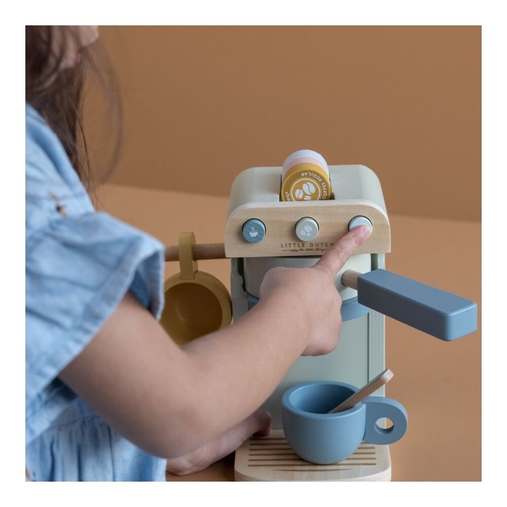 Wooden Coffee Machine