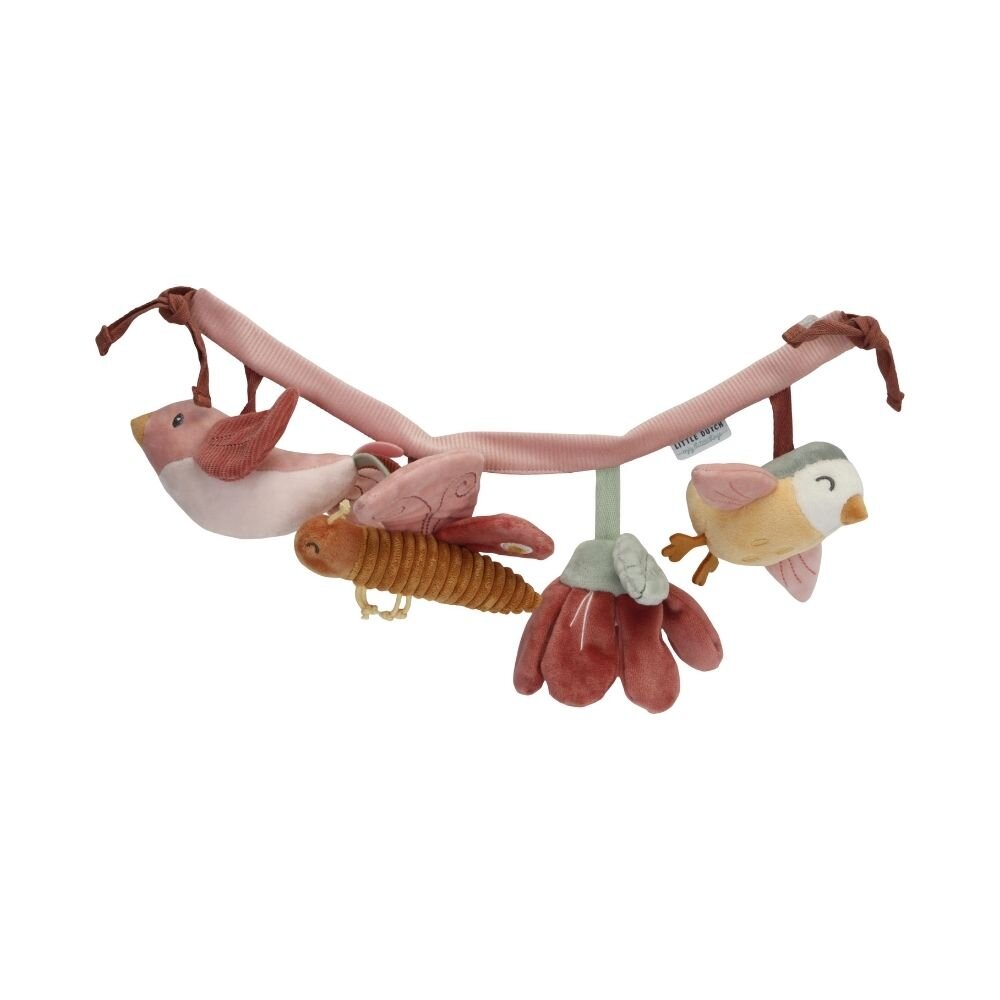 Stroller Toy Chain Flowers & Butterflies