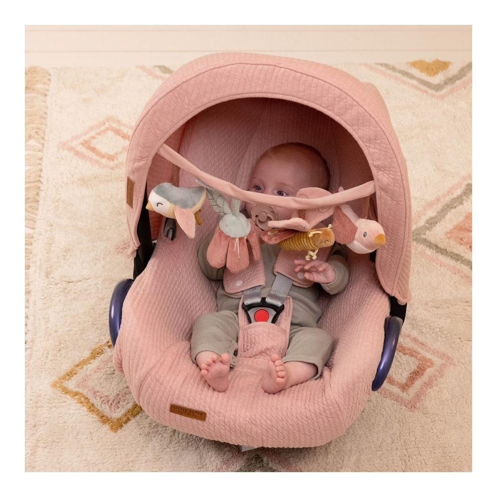 Stroller Toy Chain Flowers & Butterflies