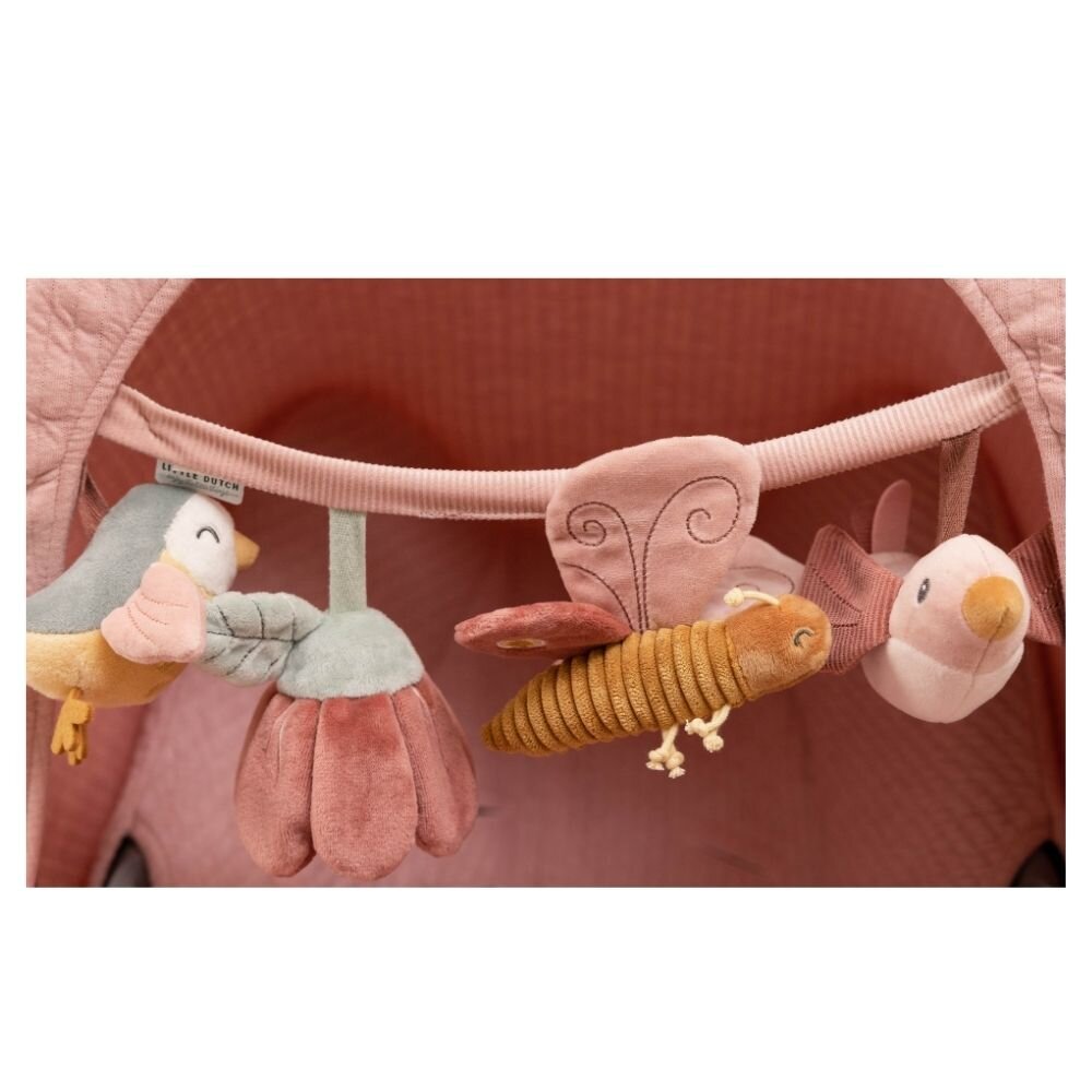 Stroller Toy Chain Flowers & Butterflies