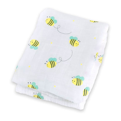 Muslin Swaddle - Bumbling Bee