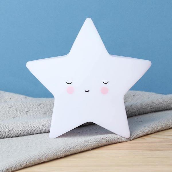 Little light: Sleeping Star- White
