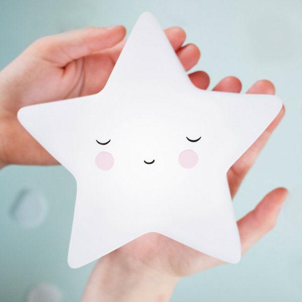 Little light: Sleeping Star- White