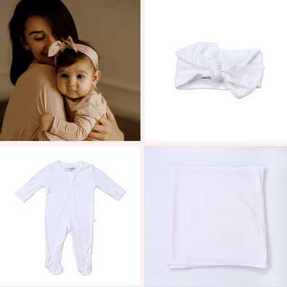 Little Snuggle Bundle - White with Gift Box