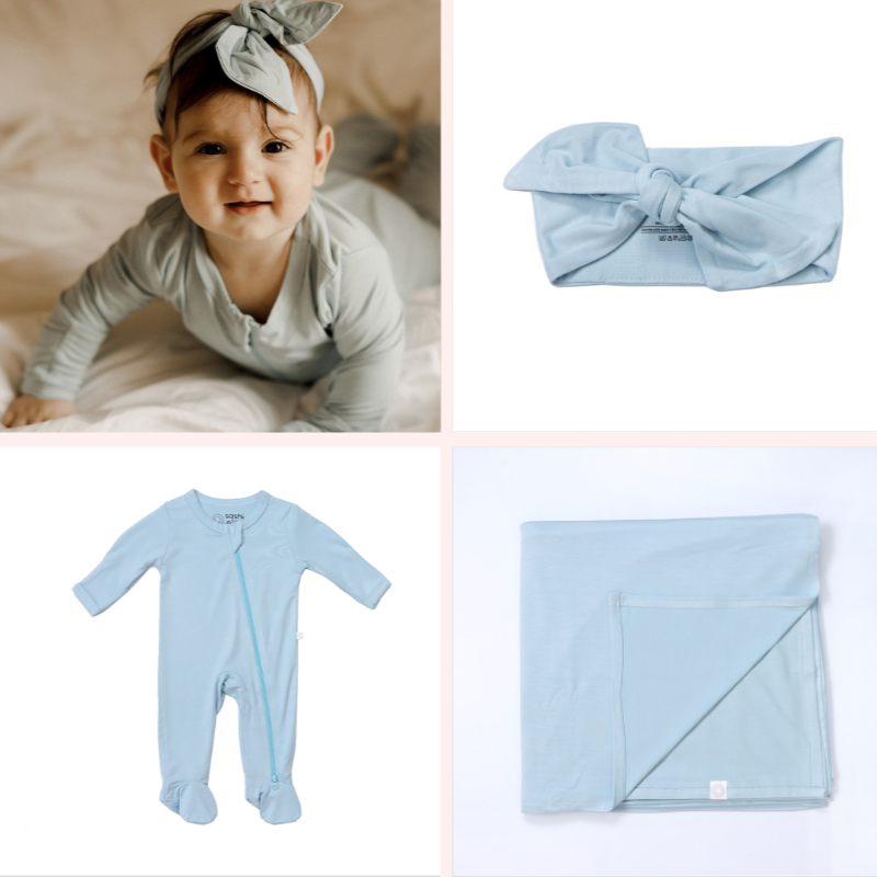 Little Snuggle Bundle - Blue with Gift Box