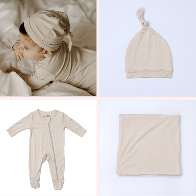 Little Snuggle Bundle - Beige with Gift Box
