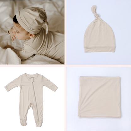 Little Snuggle Bundle - Beige with Gift Box
