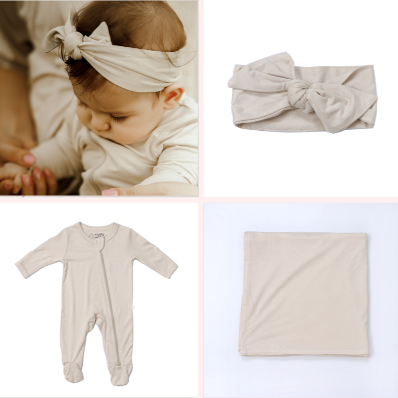 Little Snuggle Bundle - Beige with Gift Box