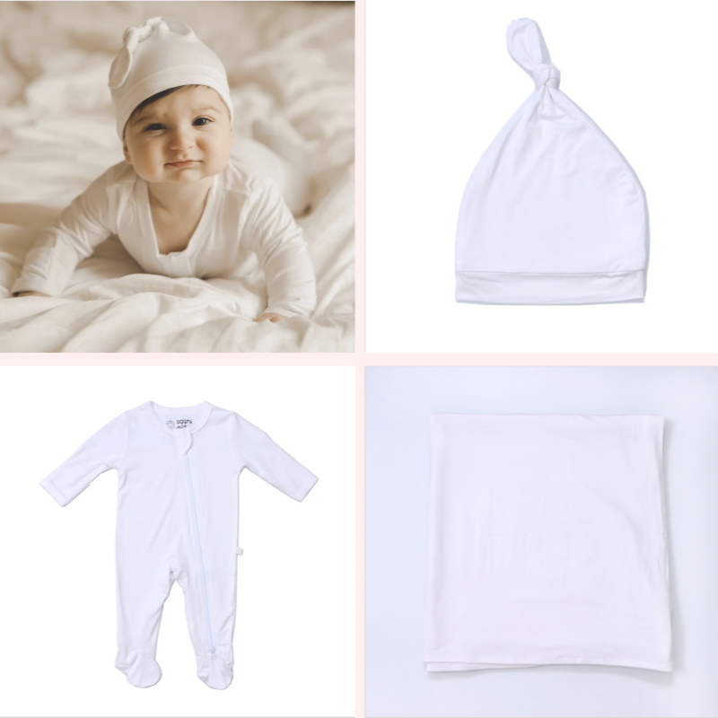 Little Snuggle Bundle - White with Gift Box