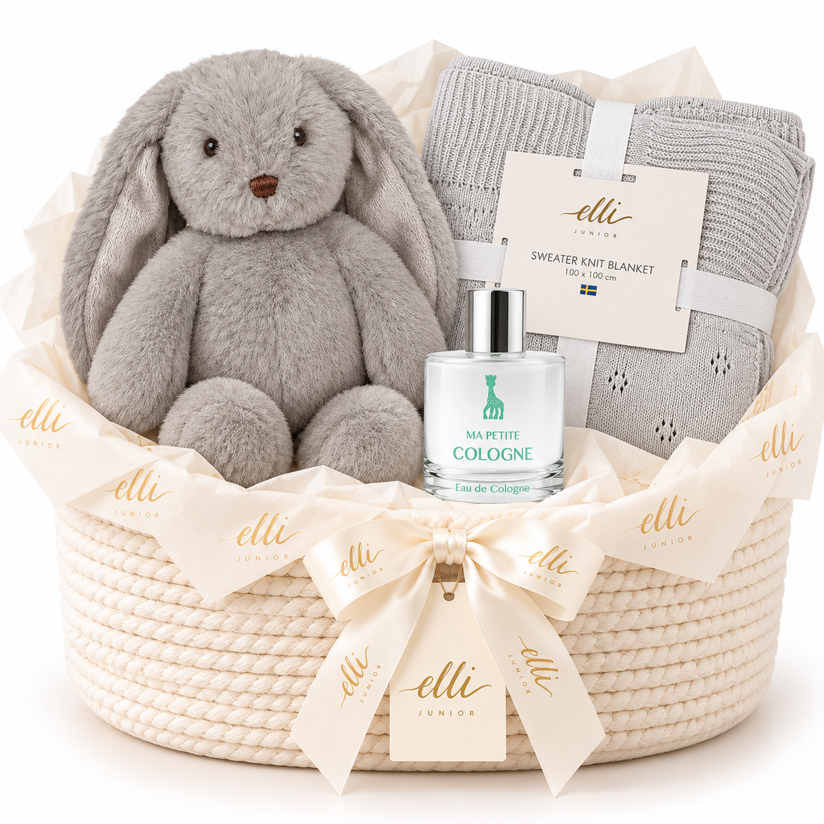 Cozy Grey Hamper