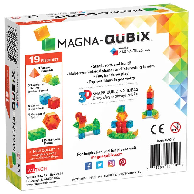 Magna-Qubix 3D Magnetic Building Blocks