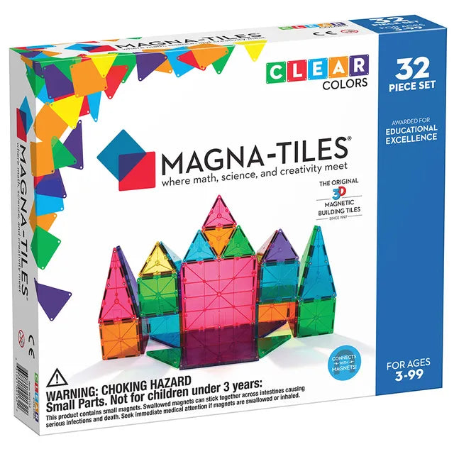 Clear Colors 32 Piece Set