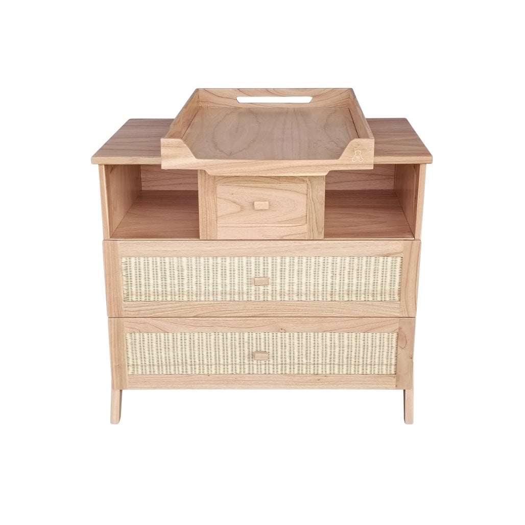 Marelia Bois Commode / Big Chest Of Drawers - Naturel - PRE ORDER