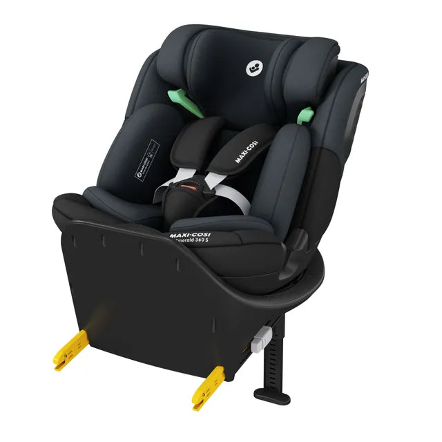 Maxi-Cosi Emerald 360S With Base - Dual Tone Grey/Black
