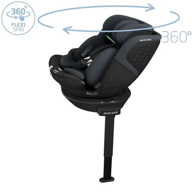 Maxi-Cosi Emerald 360S With Base - Dual Tone Grey/Black