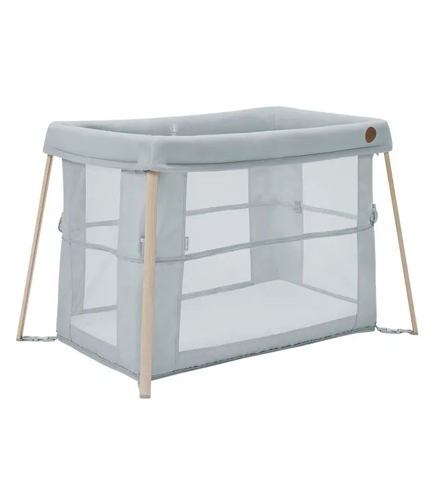 Iris Travel Cot Beyond Grey Eco