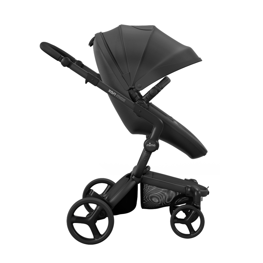 Xari Max Black Frame Black Seat Box Black Starter Pack Elli