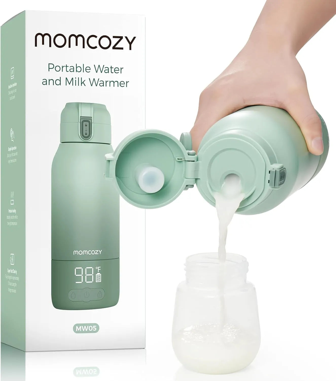 Portable Breast Milk & Water Warmer for Travel