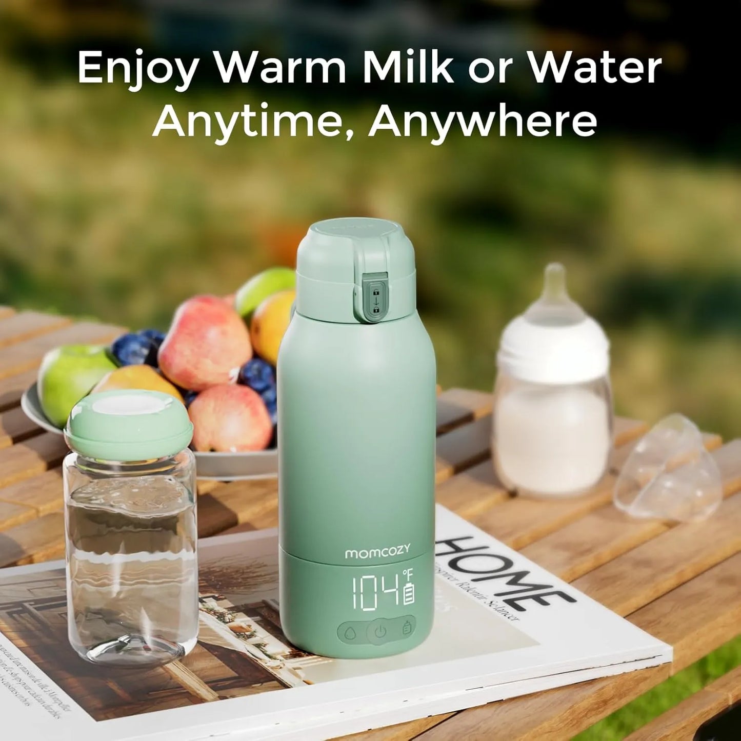 Portable Breast Milk & Water Warmer for Travel