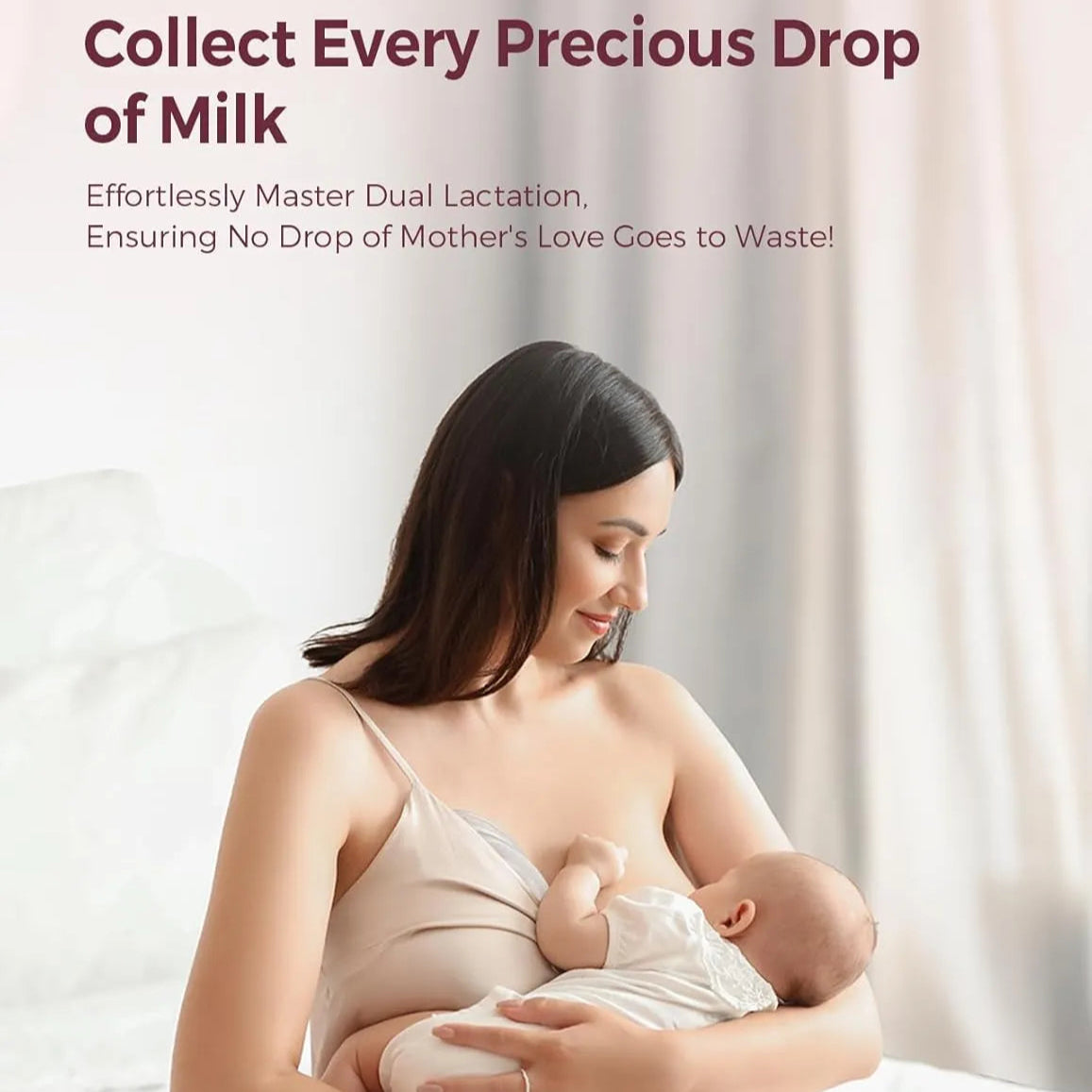 Reusable Milk Collector for Breastmilk-Double