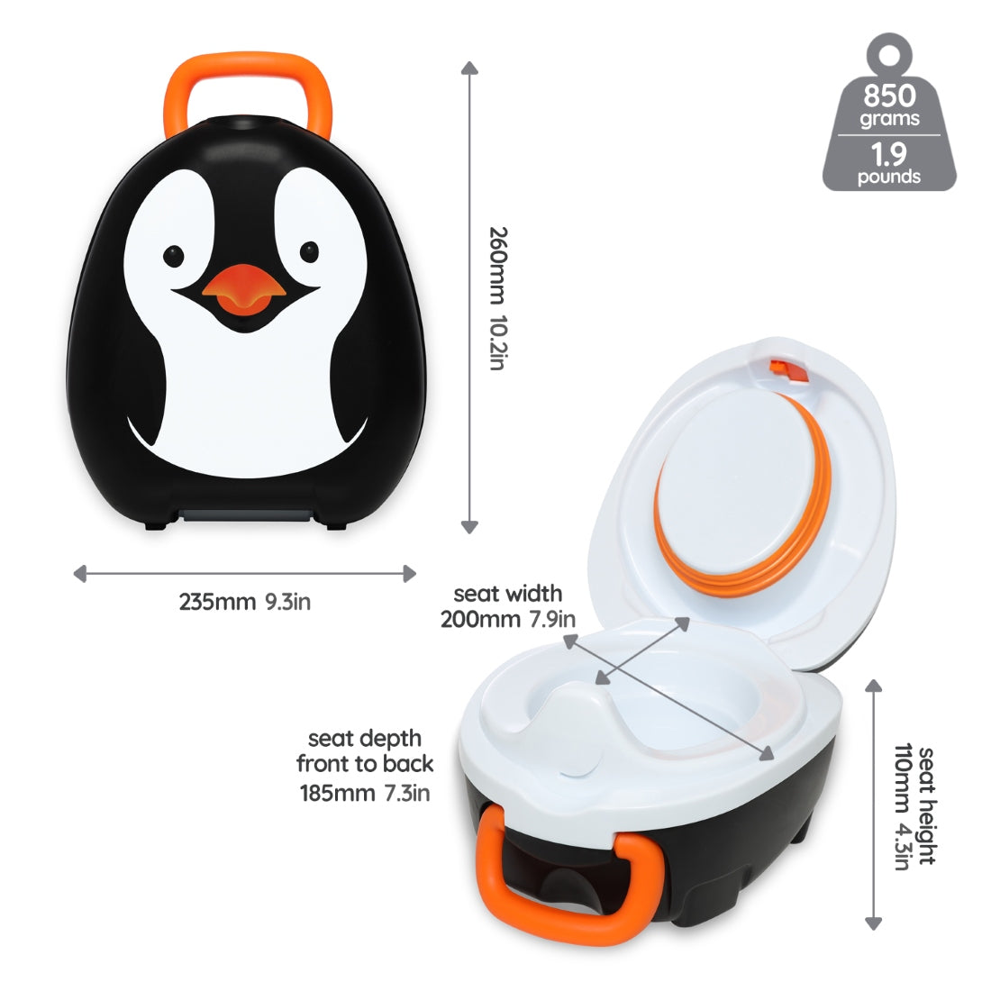 My Carry Potty with Training Pants Penguin