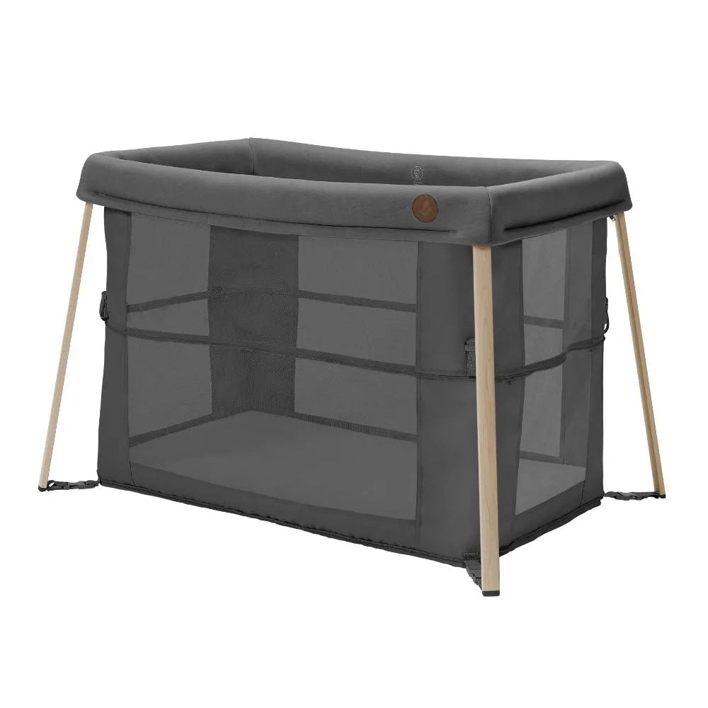 Iris Travel Cot Beyond Graphite Eco
