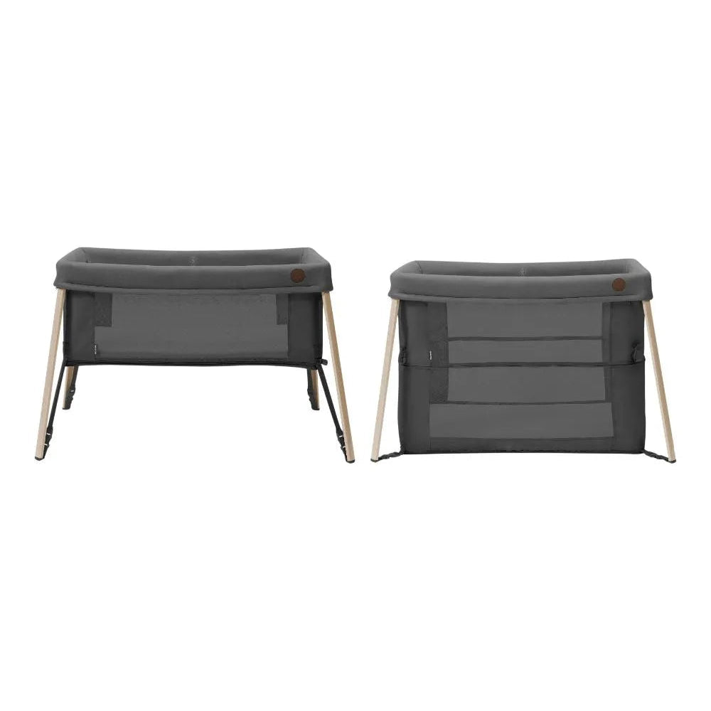 Iris Travel Cot Beyond Graphite Eco