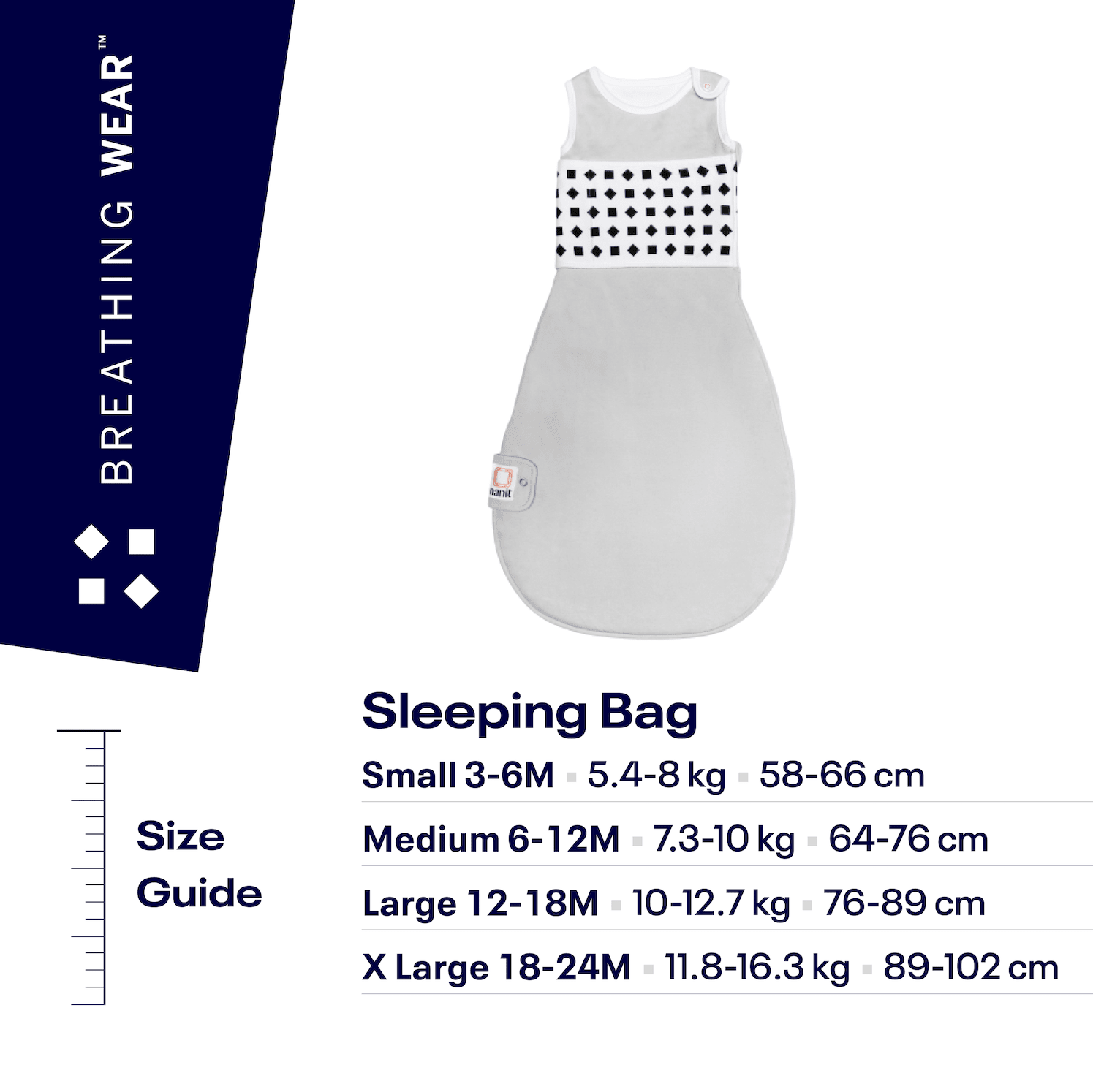 Nanit Breathing Wear Sleeping Bag – Elli Junior