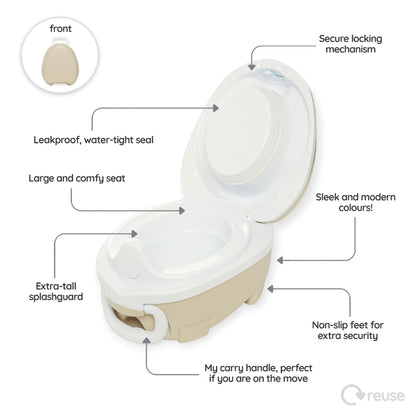 My Carry Potty Natural Beige