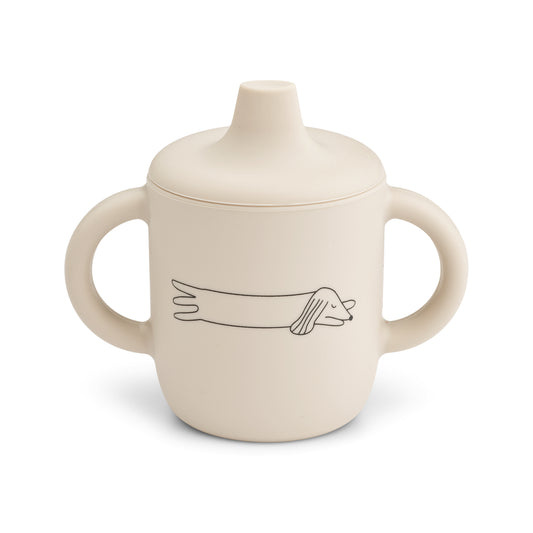 Neil Sippy Cup - Dog / Sandy