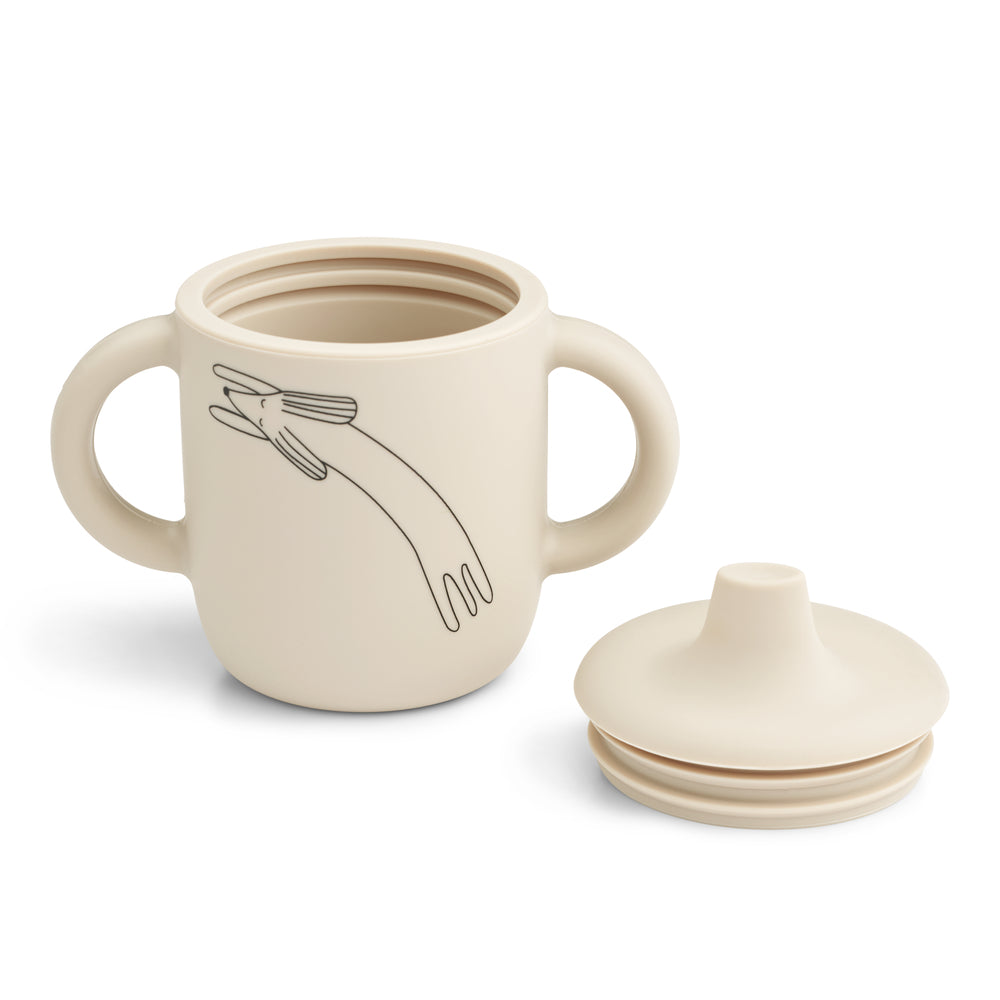 Neil Sippy Cup - Dog / Sandy