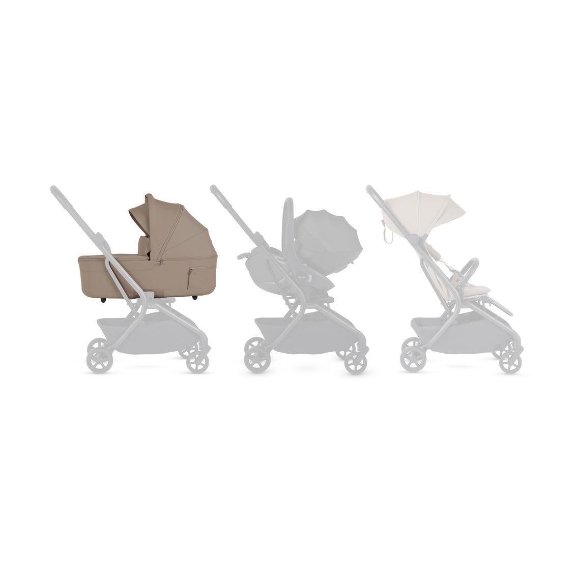 Silver Cross - Nia Baby Carry Cot - Champagne