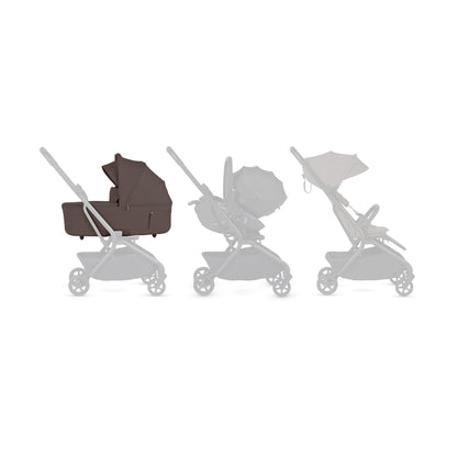 Silver Cross - Nia Baby Carry Cot - Chocolate