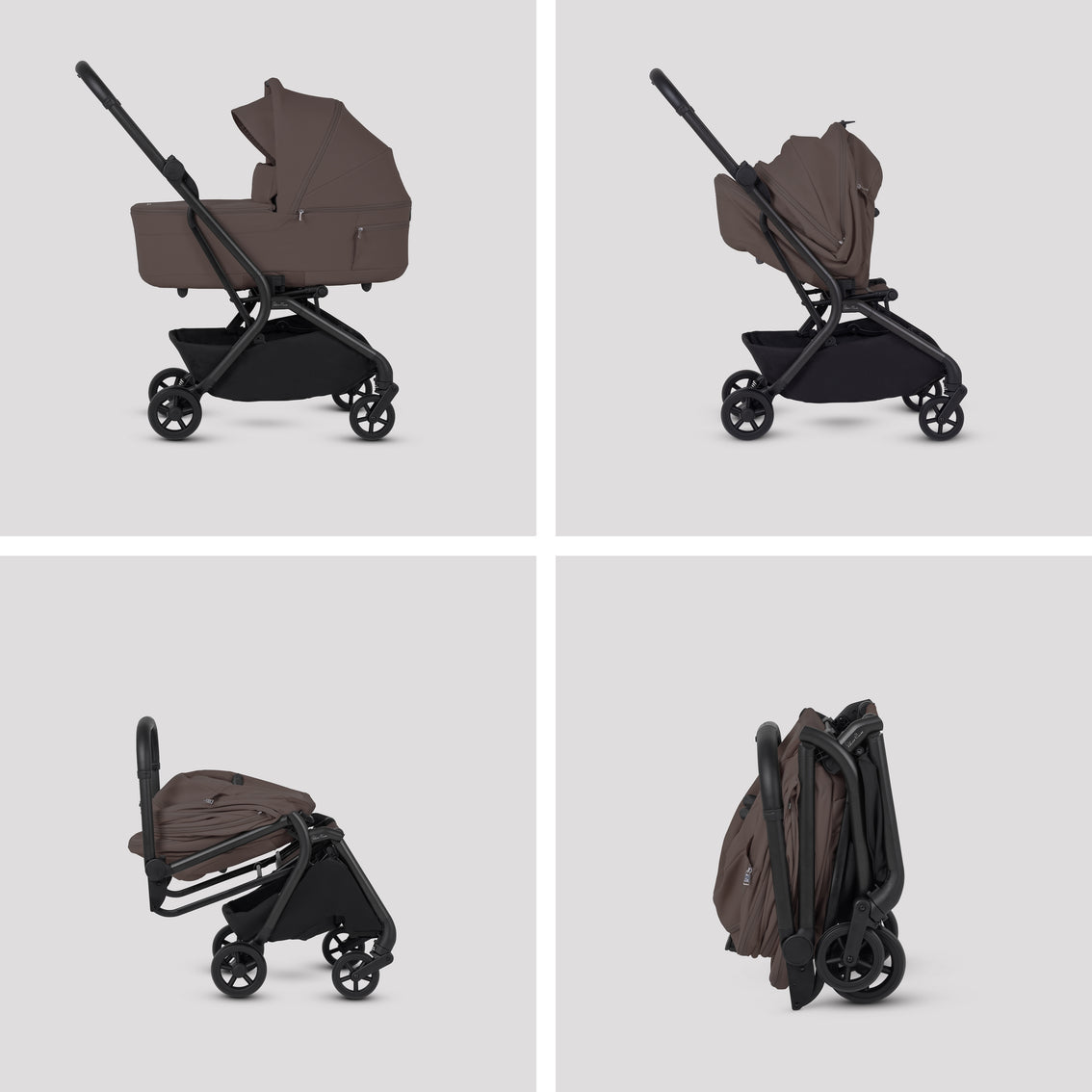 Silver Cross - Nia Baby Carry Cot - Chocolate