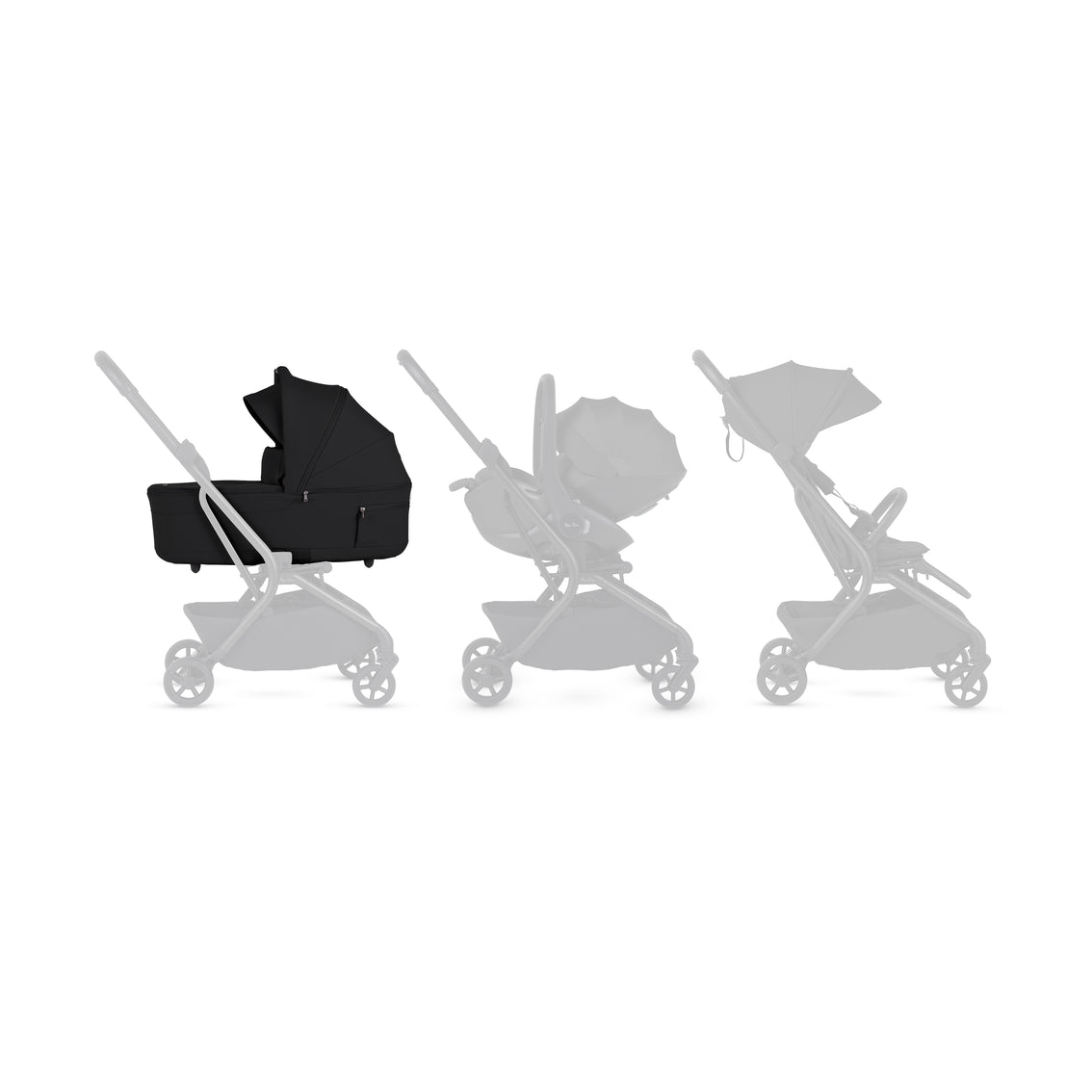 Silver Cross - Nia Baby Carry Cot - Onyx
