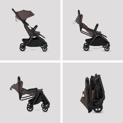 Silver Cross - Nia Compact Stroller - Chocolate